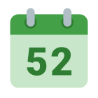 Календарная неделя 52 icon