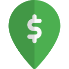 Location pin point guide placement of an atm icon