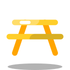 Table de pique-nique icon