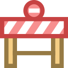 道路閉鎖 icon