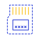 Карта памяти Micro SD icon