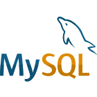 MySQL an open-source relational database management system icon