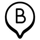 Marcador B icon