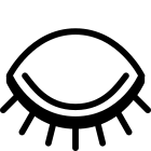 닫힌 눈 icon
