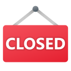 Closed Sign icon