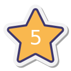 Hôtel 5 étoiles icon