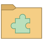 Dossier d'extensions icon