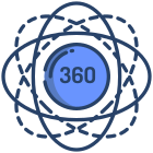 360 degrés icon