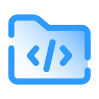 pasta de código icon