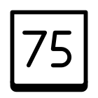 75 icon