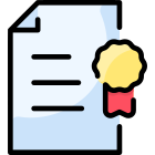 Certificate icon