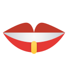 Piercing no lábio icon