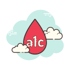 A1c Test icon