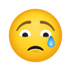 Плачущий смайлик icon
