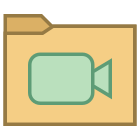 carpeta de videos icon