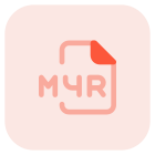 The M4R is an iPhone ringtone file that is essentially a renamed AAC icon