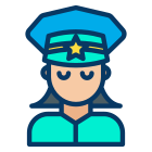 Policewoman icon