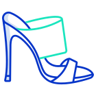 Open Toe Stiletto Heel icon