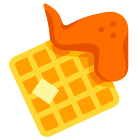 Курица и вафля icon