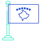 Kosovo Flag icon
