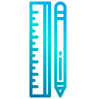 Ruler And Pencil icon