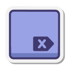 Delete Key icon