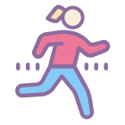 Girl Running icon