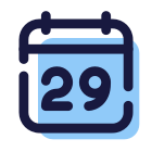 Kalender 29 icon