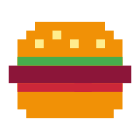 Hamburger di manzo icon