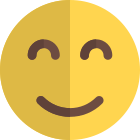 externe-rougir-sourire-avec-les-yeux-fermés-emoji-partagé-sur-internet-smiley-shadow-tal-revivo icon