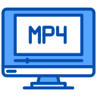 Mp4 icon