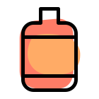 Decorative bottle for the thanksgiving festive season icon