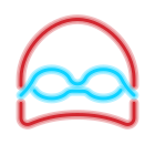 水泳帽 icon