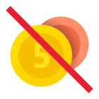 No Cash icon