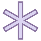 별표 icon