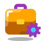 Briefcase Settings icon