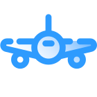 飛行機前面図 icon