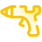 pistola de silicona icon