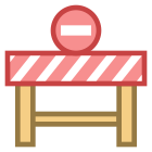 Road Closure icon