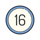 16 cercles icon