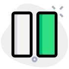 externes-grandes-grilles-verticales-boîte-cadre-colonnes-mise en page-grille-vert-tal-revivo icon
