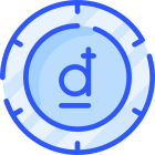 externe-dong-währung-vitaliy-gorbatschow-blau-vitaly-gorbatschow icon