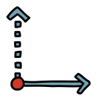 Abscissa icon