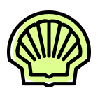 Shell is a British-Dutch oil and gas company icon