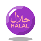 Halal Sign icon