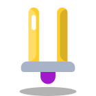 Lampadina fluorescente icon