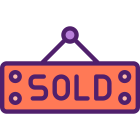 Sold Sign icon