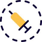 injeção-de-seringa-externa-de-antídoto-isolado-em-um-fundo-branco-drogas-sólido-tal-revivo icon