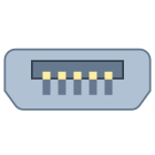 Micro USB B icon