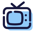 Télévision rétro icon